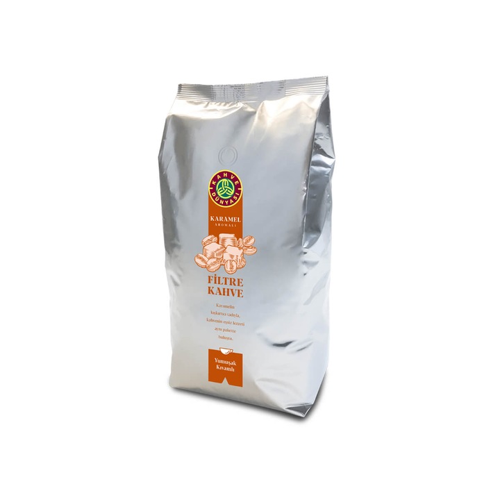 Cafea Boabe la Filtru cu Aroma de Caramel - Kahve Dunyasi, 1kg