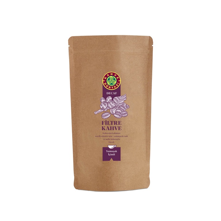 Cafea Fara Cofeina Boabe - Kahve Dunyasi, 1kg