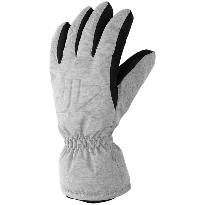 Női síkesztyű 4F FNK F099, vízálló, fekete, XL