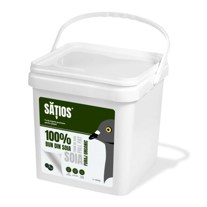 Satios, furaj organic premium pentru toate pasarile, 10 kg