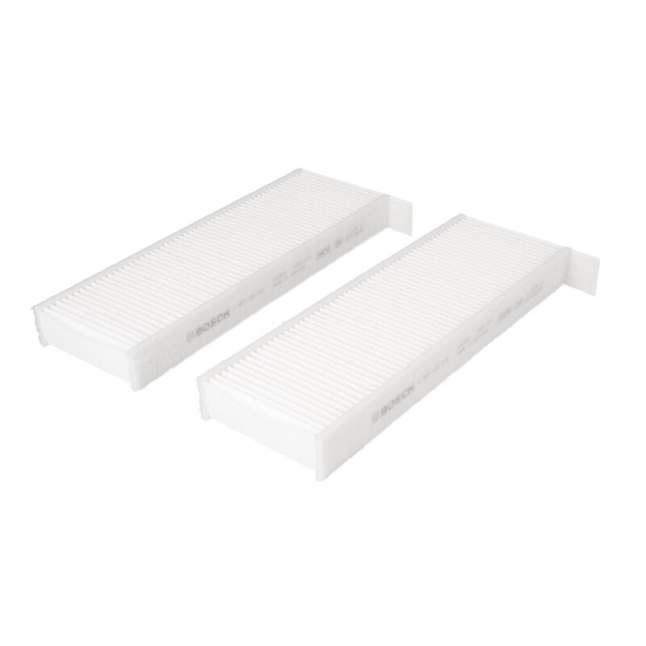 2 db BOSCH utastérszűrő készlet, amely kompatibilis a következőkkel: Citroen Berlingo, Berlingo Multispace, Berlingo/minibusz, C4 Grand Picasso I, C4 Grand Picasso II, C4 Picasso I, C4 Picasso II