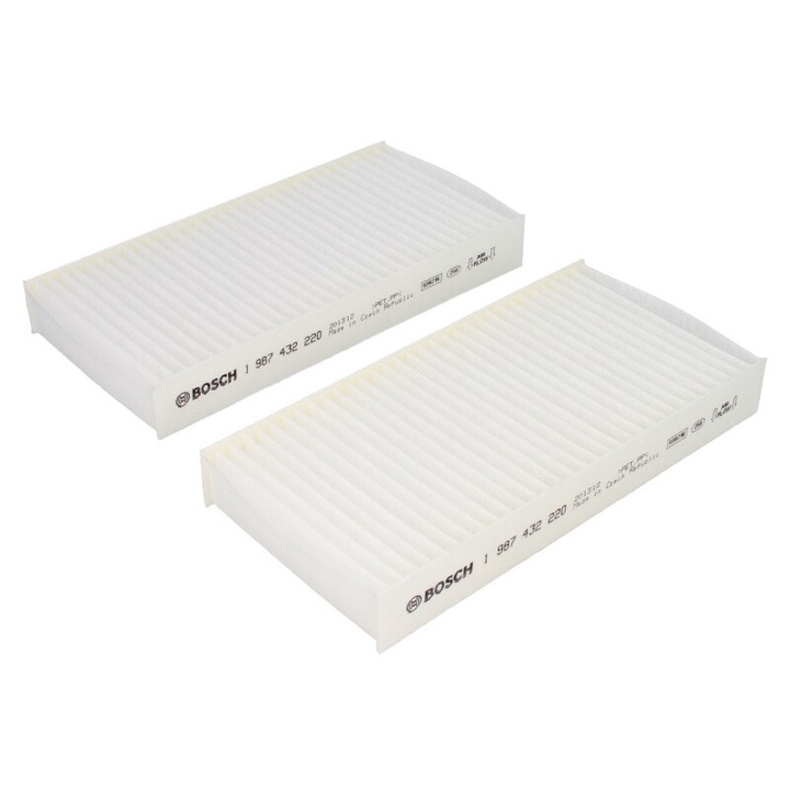 2 db kabinszűrő készlet BOSCH kompatibilis Honda Civic VII, Cr-V II, Fr-V, Stream