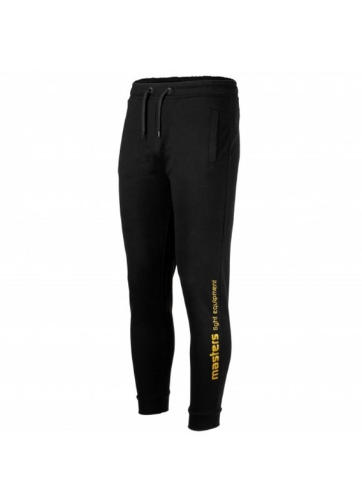 Pantaloni barbati, Masters, Bumbac/Poliester, Negru, S INTL
