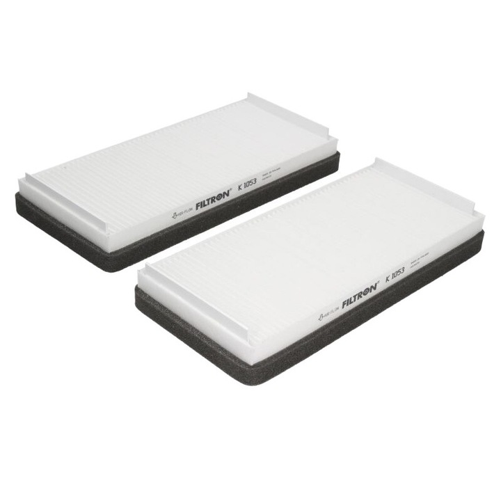 2 db FILTRON kabinszűrő készlet, amely kompatibilis a Mercedes E T-modell S210, E Vf210, E W210, S C215, S W220, Unimog modellekkel