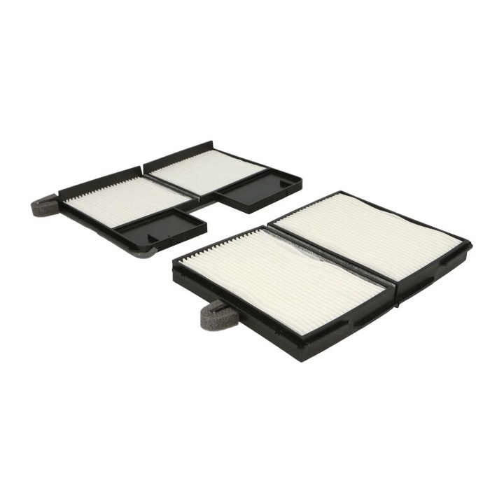 2 db FILTRON kabinszűrő készlet, amely kompatibilis a Toyota Avensis, Caldina, Carina E VI, Carina VII, Corona, Gaia, Nadia, Picnic típusokkal