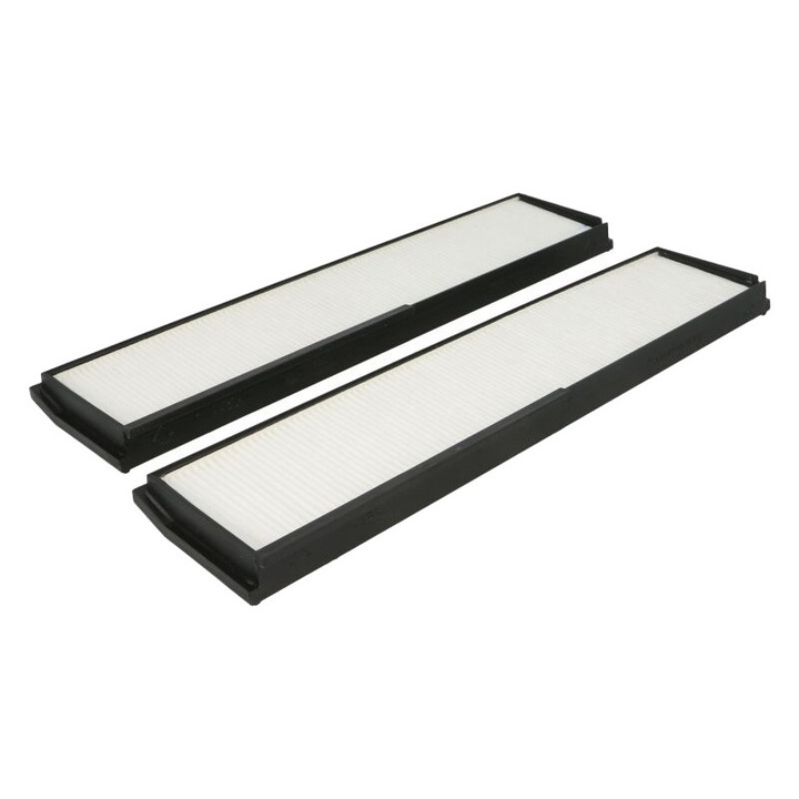 2 db FILTRON kabinszűrő készlet, amely kompatibilis a Mercedes 124 C124, 124 T-modell S124, 124 W124, E A124, E C124, E T-model S124, E W124 típusokkal