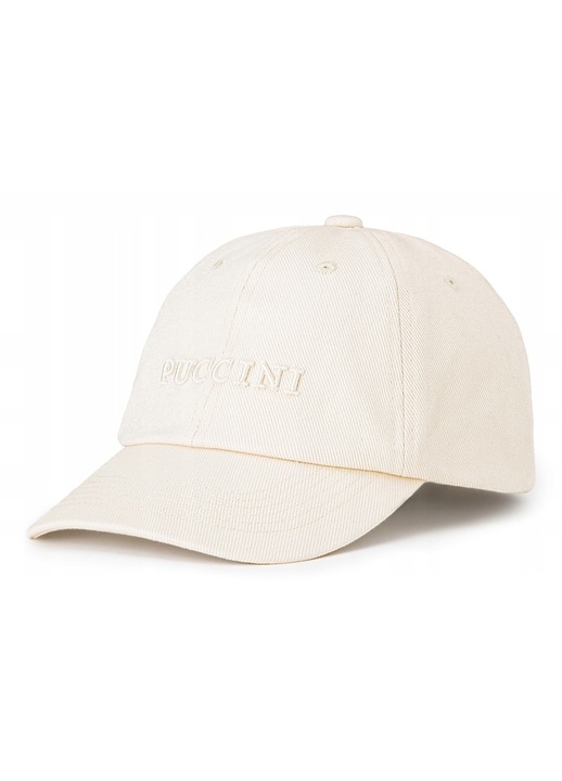 Sapca cu viziera Puccini, bumbac, reglabila, bej