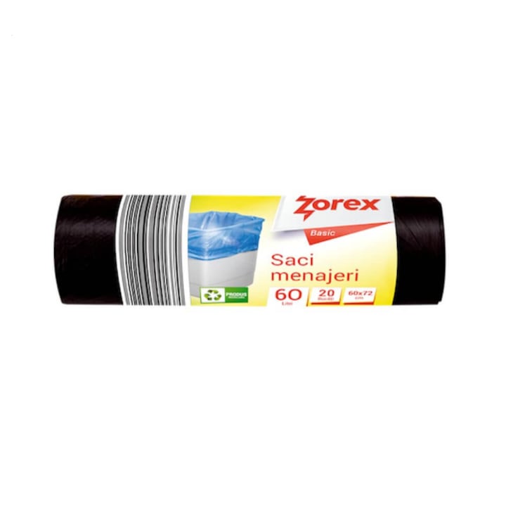 Saci Menajeri Zorex Basic, 60L