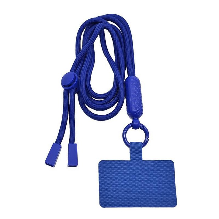 Zsinóros univerzális kábel, bármilyen telefonmodellel kompatibilis, kék