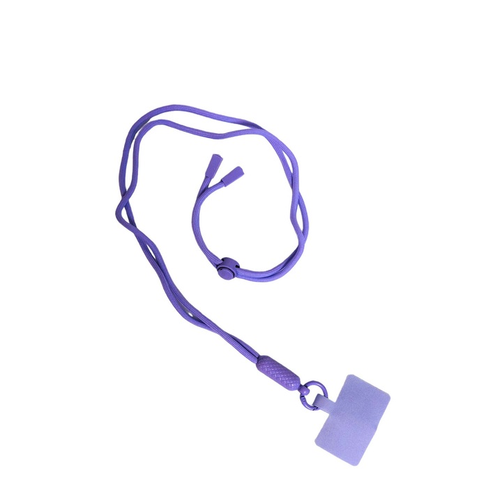 Zsinóros univerzális zsinór, bármilyen telefonmodellhez kompatibilis, lila