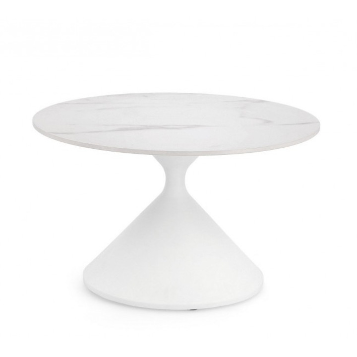 Masuta otel portelan alb Joona 70x40 cm