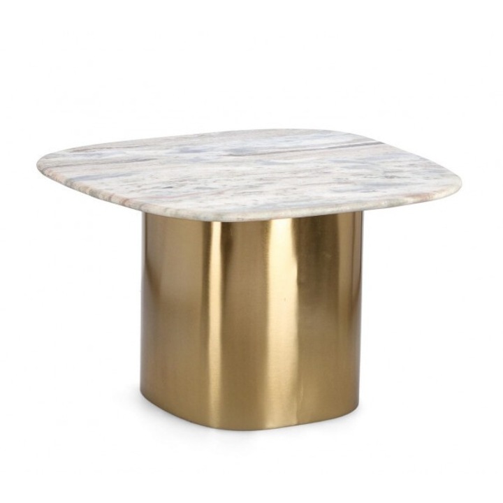 Маса Cadmus Стомана/Мрамор, 60x56x38 см