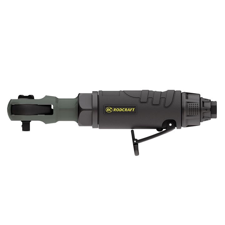 Cheie cu clichet, pneumatica, cap patrat 3/8", priza aer 1/4", cuplu maxim 100Nm, Rodcraft RC3278