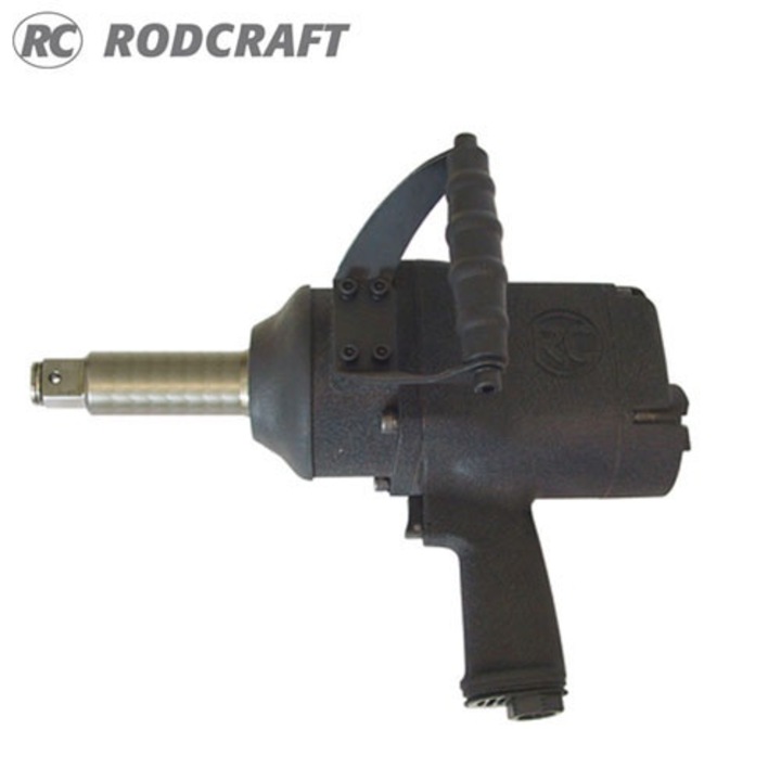 Masina de insurubat cu impact, pneumatica, maner tip D, cap patrat 1", priza aer 1/2", cuplu maxim 2450Nm, Rodcraft RC2426