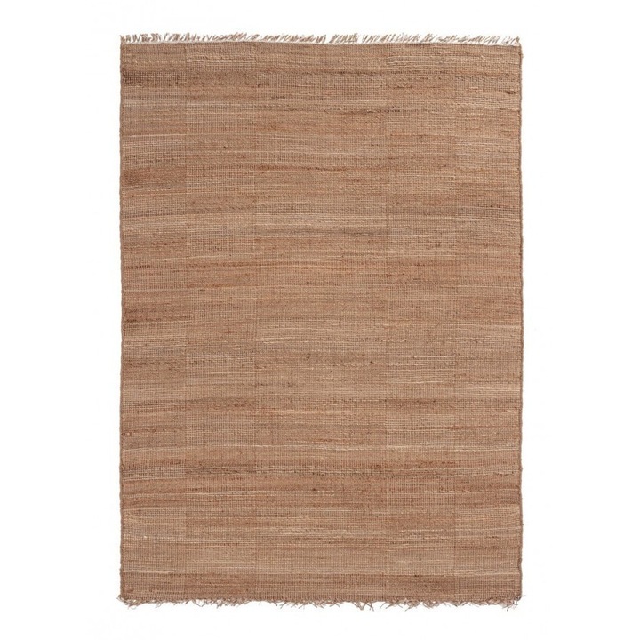 Covor iuta bumbac maro Ruanda 200x300 cm