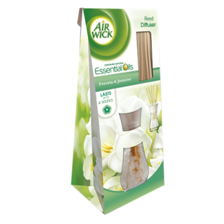 AIR WICK Reed Diffuser Odorizant Frezie & Iasomie 25 ml Pachet 12 Bucati