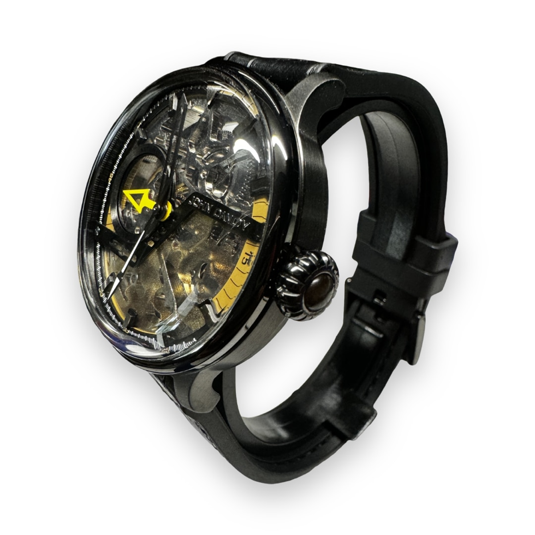 Ceas UNISEX Automatic John Dandy “Milano” Negru - eMAG.ro