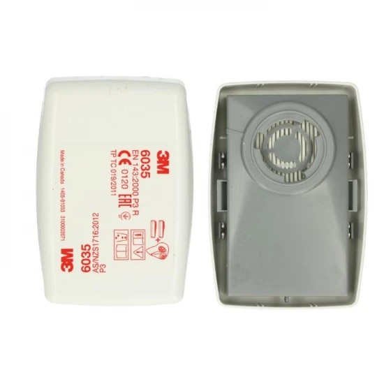 Filtre 3M P3R 6035 pentru pulberi de praf, particule, 2 bucati - eMAG.ro