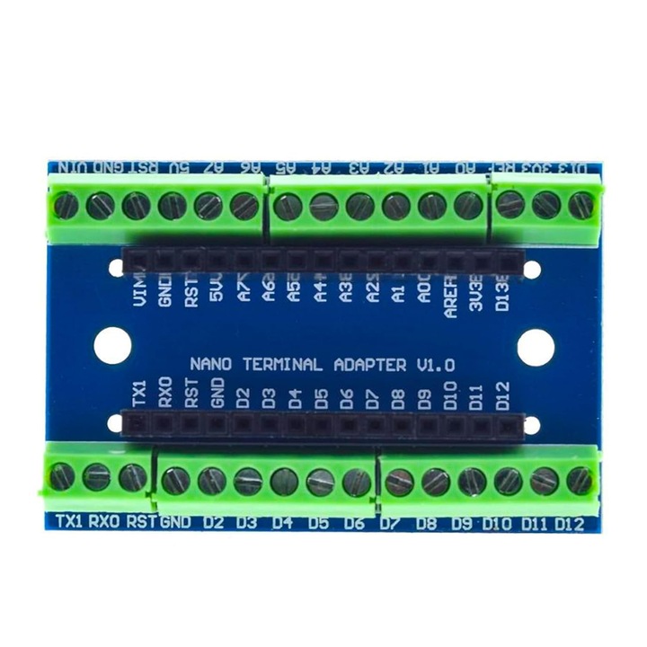 Placa de expansiune Nano IO pentru Arduino Nano V3.0, Conectare la dispozitive externe