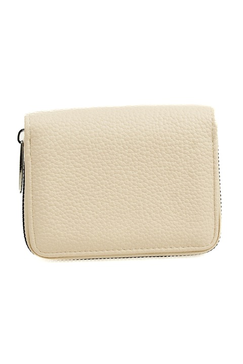 PATRIZIA LUCCHINI, Portofel de piele ecologica texturat, Bej deschis