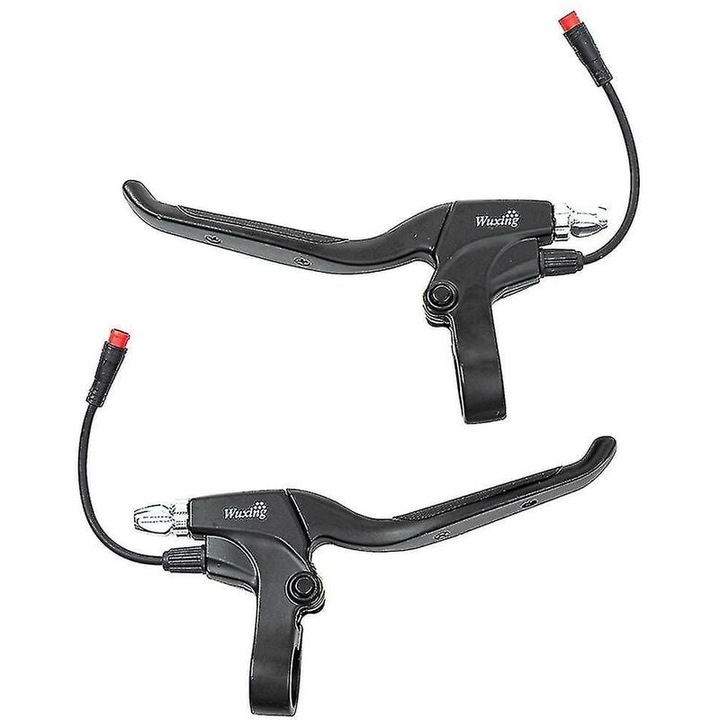 Kit manete frana pentru trotinete electrice, universal, negru