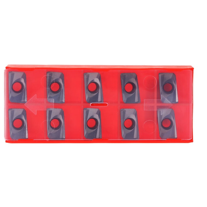 Unelte de frezat strung, aliaj dur R390-11t308m-pm 4230, CNC de inalta calitate pentru prelucrarea optima a otelului si rezistenta la caldura, asigurati precizie si fiabilitate in proiectele dvs. de prelucrare a metalelor (10 buc)