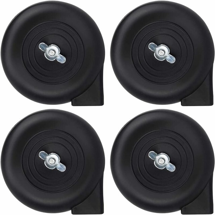 Set 4 tobe de zgomot pentru compresoare de aer, Enforose, 20mm, aplicare larga, durabilitate, acril