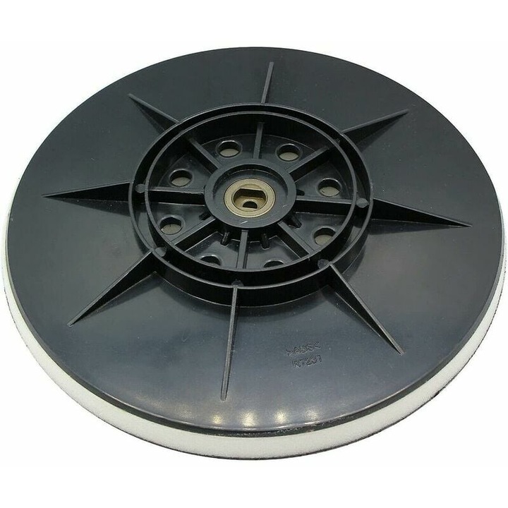 Placa de slefuit 215 mm, Enforose, cu sistem Velcro, 8 gauri pentru extractia prafului