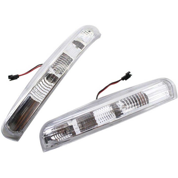 Комплект от 2 LED мигача за странични огледала, черен, 23.5x4.5x4.8 см, за Chevrolet Captiva 2007-2014