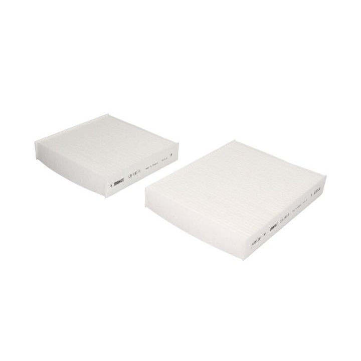 2 db KNECHT utastérszűrő készlet, kompatibilis a Citroen C3 / C3 Origin III, C3 II, C3 III, C4 Cactus, Ds3 típusokkal