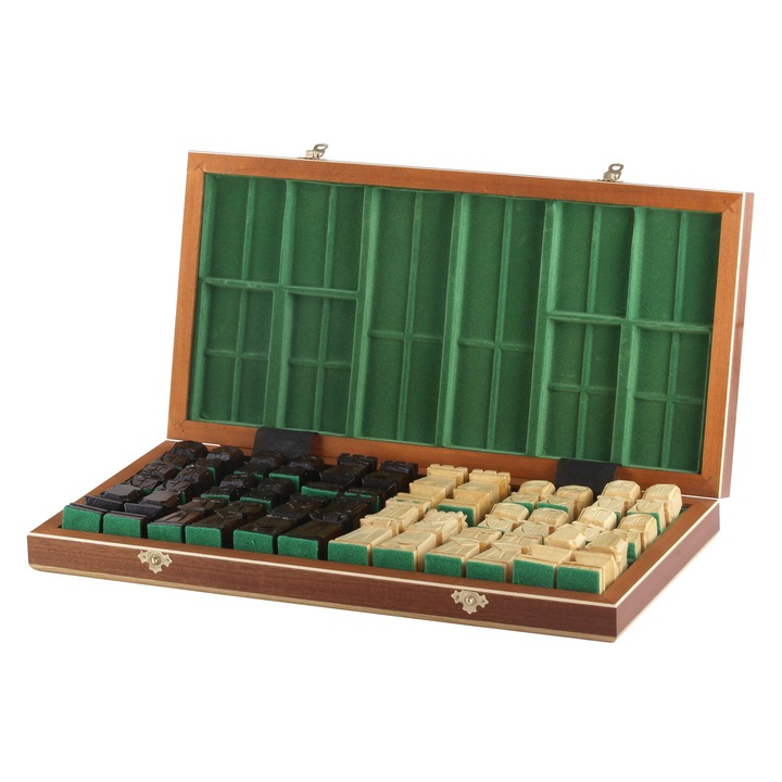 Set de sah Orawa, Sunrise Chess & Games, Lemn, 50 x 50 cm, Multicolor