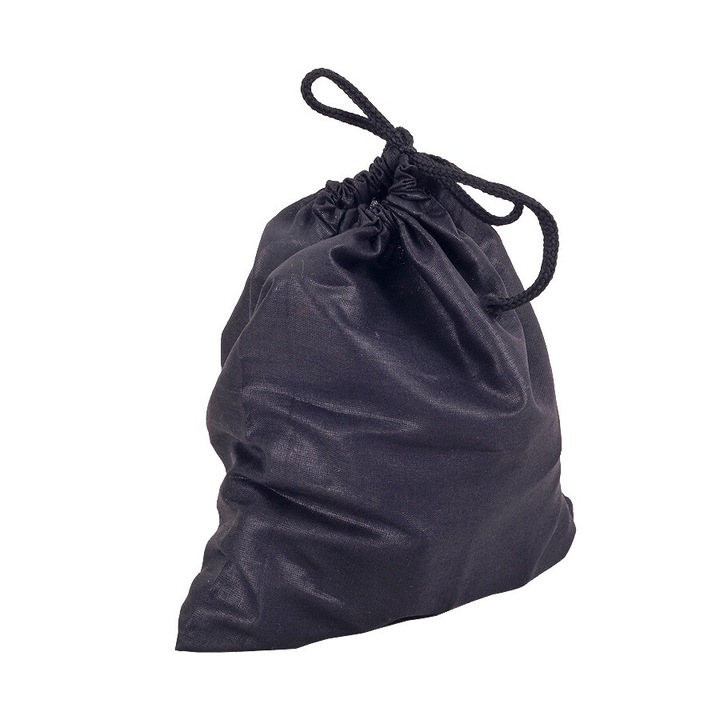 Sac de depozitare pentru figuri de sah, Bumbac, Negru
