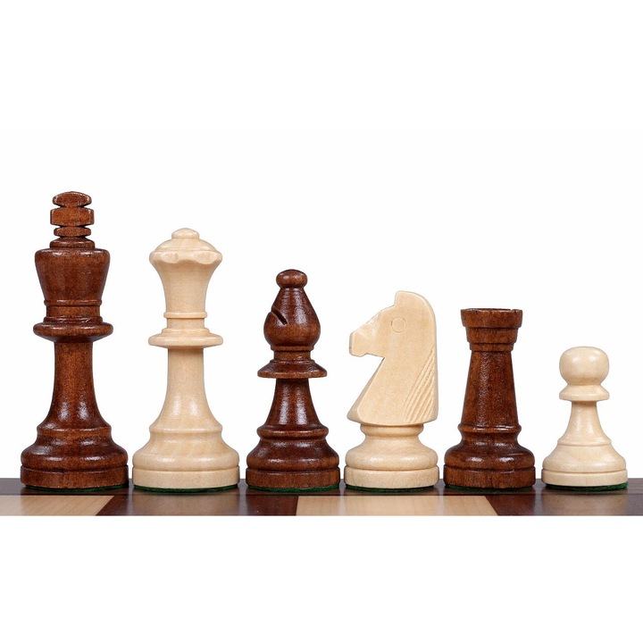 Set de sah, Sunrise Chess & Games, lemn, 92mm