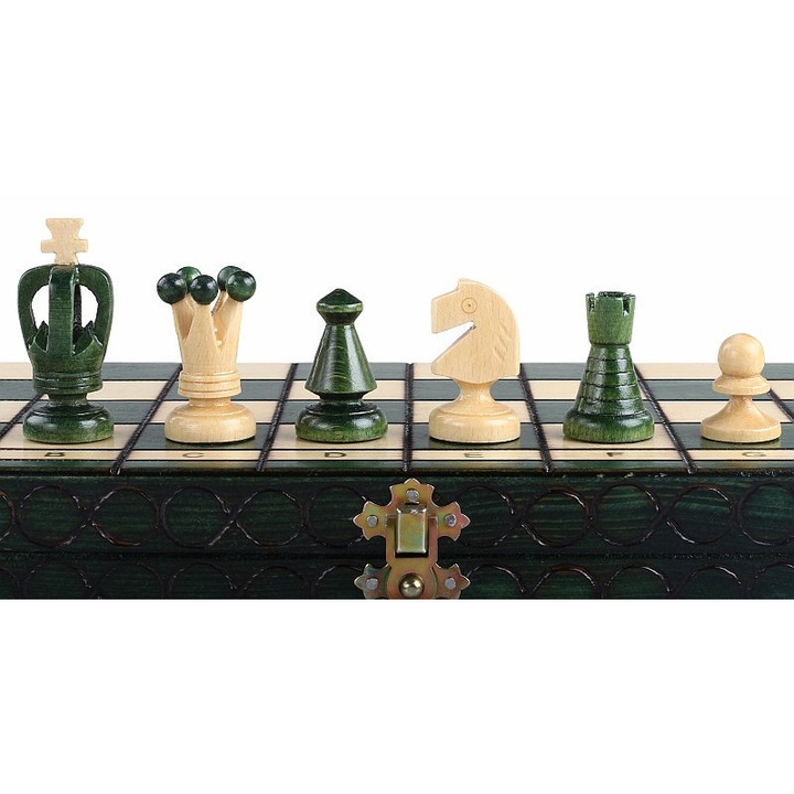 Set de Sah Regal, Sunrise Chess & Games, Lemn, Multicolor