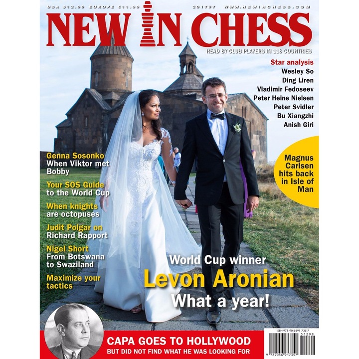 Revista New In Chess 2017/7, Levon Aronian, 108 pagini