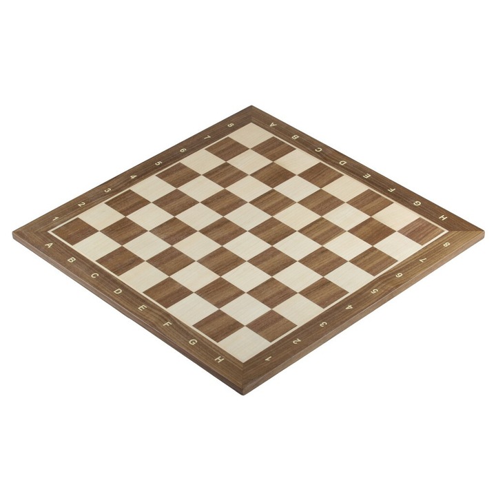 Tabla de sah turneu, Sunrise Chess & Games, nuc si artar, 40x40cm