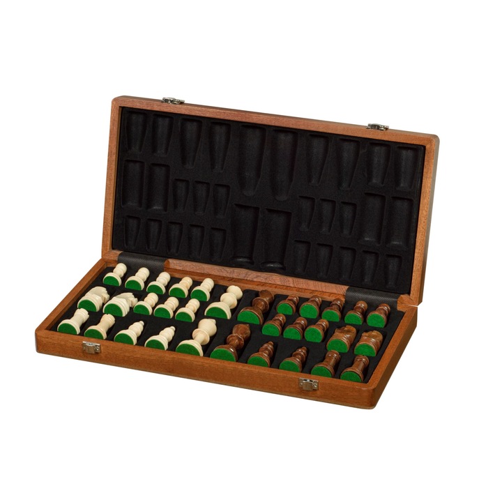 Комплект за шах, Sunrise Chess & Games, Wood, Exclusive no 4, 38x38cm