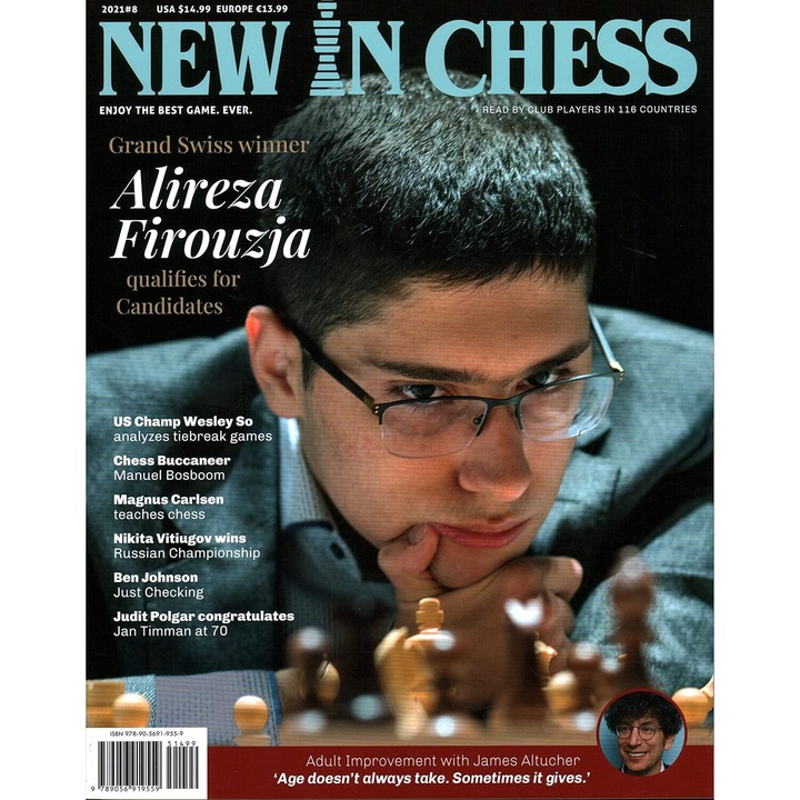 New In Chess 2021/8, 108 страници