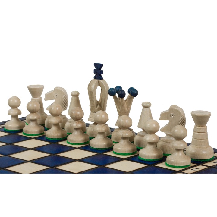 Комплект шах Sunrise Chess & Games, кралски стил, ръководство, многоцветен, 30x15x5 см
