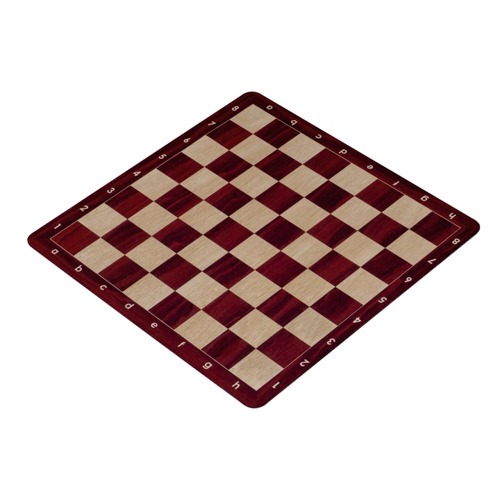 Sakktábla, Sunrise Chess & Games, 6-os, csúszásmentes anyag, 51x51cm