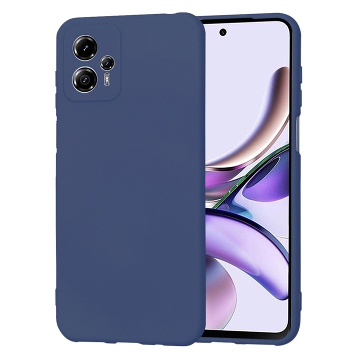 Motorola Moto G13, Cipsir Protect, SoftFlex, M69, szilikon, sötétkék védőtok