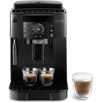 Espressor automat De'Longhi Magnifica S ECAM 12.121.B, 1450 W, 5 tipuri de bauturi, 15 bari, Sistem manual de spumare, Rasnita cu 13 setari, Negru