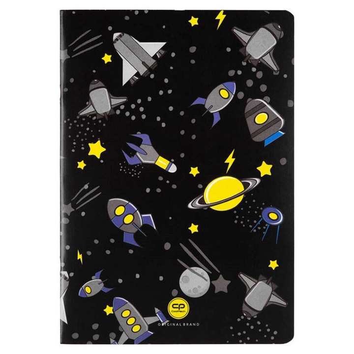 Notebook A5 Coolpack puha borítós PP 32 l vonalas Atlantis