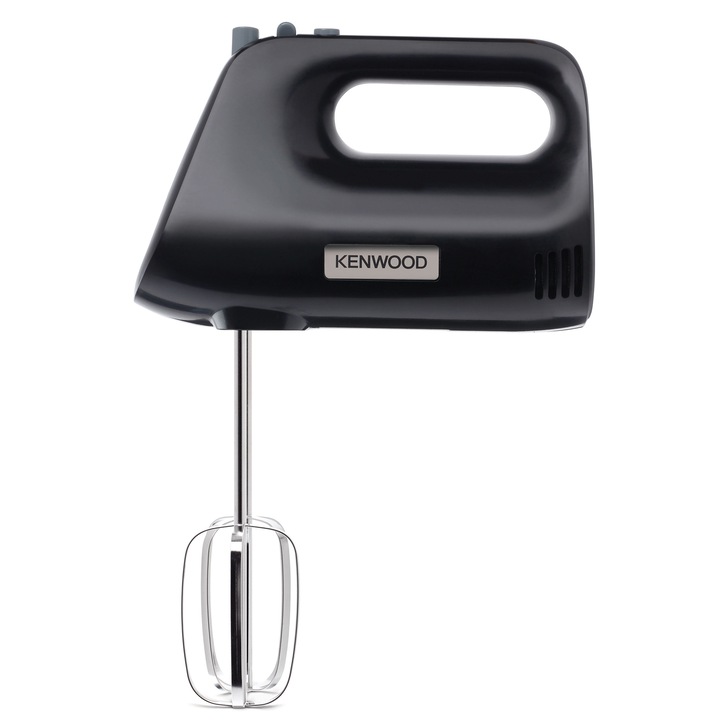Ръчен миксер KENWOOD HMP30.A0BK, 450W, 5 скорости + Turbo, 2 бъркалки, 2 куки за месене, Черен