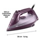 Fier de calcat Braun TexStyle 7 Pro SI7181VI, 3100W, jet de abur 230g/min, abur variabil 0-50 g/min, talpa EloxalPlus, rezervor 300 ml, tehnologie FreeGlide, oprire automata, sistem antipicurare, violet