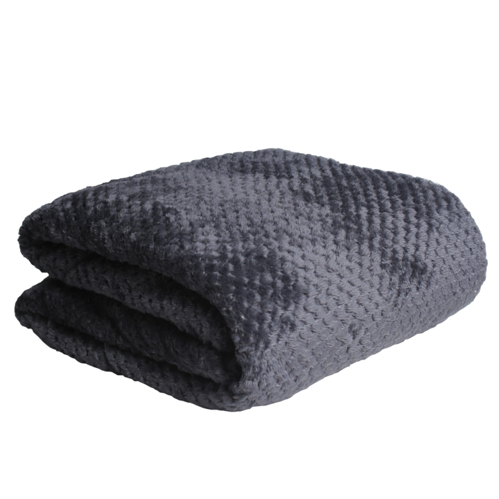 Patura Splendid Manu, 150 x 200 cm, 230 GSM, 100% poliester, antracit