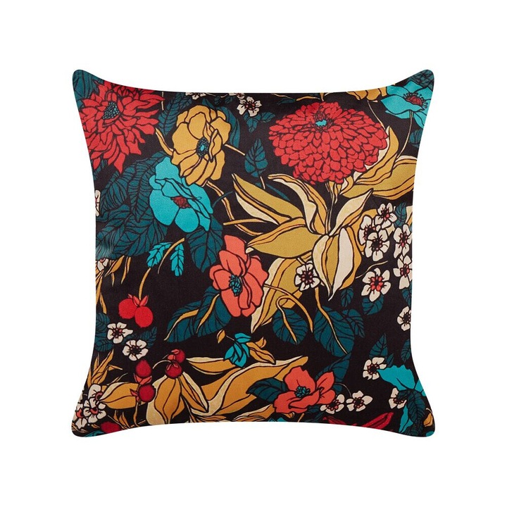 Színes Bársony Díszpárna 45 x 45 cm Protea