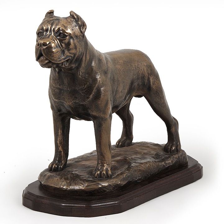 Statueta Caine Cane Corso, Art-Dog, Editie Limitata, Bronz Rece, 50 Bucati