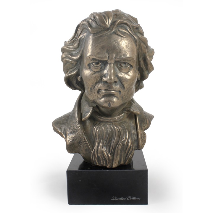 Bust Ludwig van Beethoven, Art-Dog, Bronz, Auriu
