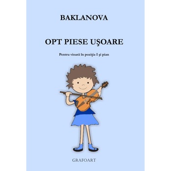 Opt piese usoare (vioara) - Baklanova Opt piese usoare (vioara) - Baklanova